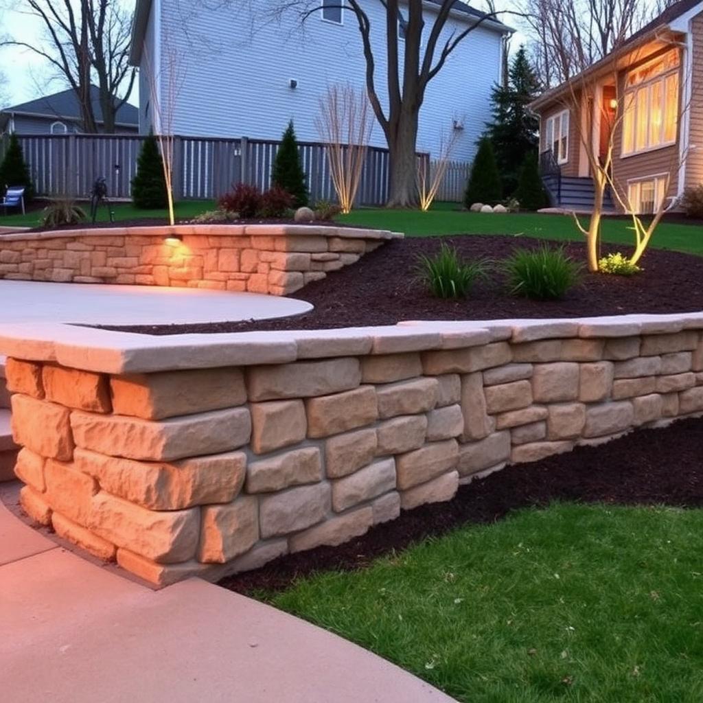 Retaining Wall project by Impressive Concrete Works
