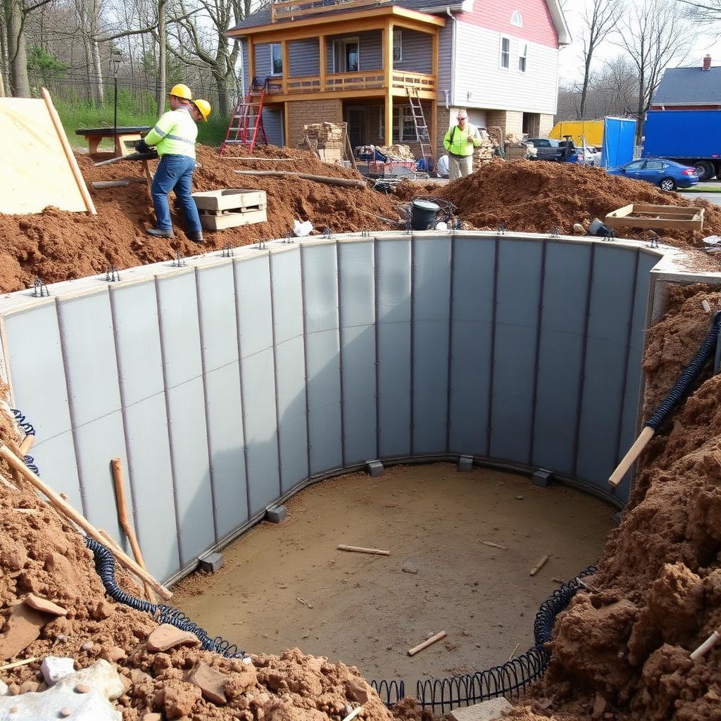 Foundation Pour project by Impressive Concrete Works